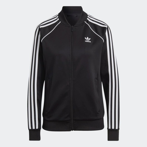 adidas Jackets & Blazers - Adidas Women's Black and White Bomber Jacket